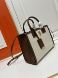 Burberry New Classic Canvas Tote Bag Crossbody Bag Size: 27 x 11 x 20 CM