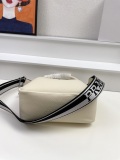 Prada New Classic Lychee Pattern Leather Cross Bag Handbag Size: 23 x 21 x 10 CM