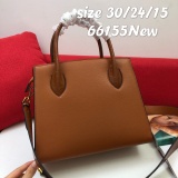 Prada New Classic Logo Leather Cross Bag Handbag Size: 30 x 24 x 15 CM