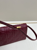 Fendi New Classic FF Flip Shoulder Bag Chain Crossbody Bag Size: 21 x 5 x 11.5 CM