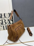 Balenciaga Fashion Cool Motorcycle Bag Underarm Bag Size: 39 x 26 x 16 CM