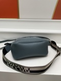 Prada New Classic Lychee Pattern Leather Cross Bag Handbag Size: 23 x 21 x 10 CM