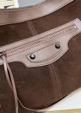 Balenciaga Fashion Cool Motorcycle Bag Underarm Bag Size: 39 x 26 x 16 CM