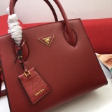Prada New Classic Logo Leather Cross Bag Handbag Size: 30 x 24 x 15 CM