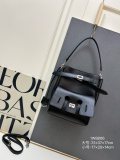 Balenciaga Fashion Cool Handsome Black Warrior Bag Underarm Bag