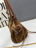 Balenciaga Fashion Cool Motorcycle Bag Underarm Bag Size: 39.8 x 17.7 x 14.9 CM