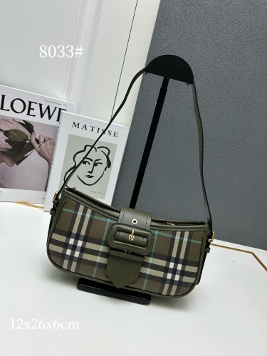 Burberry New Classic Checkered Crossbody Bag Size: 26 x 6 x 12 CM