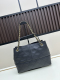 Chanel Fashion Color Contrast Splicing Chain Shoulder Bag Diagonal Span Bag Size: 36 x 24 x 12 CM