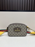 Gucci New Classic GG Canvas Crossbody Bag Size: 24 x 15 x 7.5 CM
