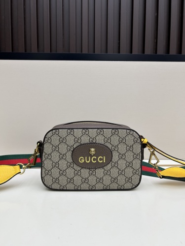 Gucci New Classic GG Canvas Crossbody Bag Size: 24 x 15 x 7.5 CM