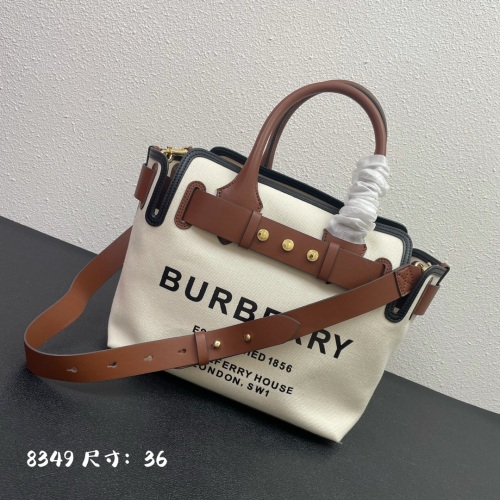 Burberry New Classic Rivet Tote Bag Diagonal Cross Bag Tote Bag Size: 36 x 15.5 x 23 CM