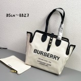 Burberry New Classic Logo Printed Canvas Belt Bag Shoulder Bag Size: 35 x 15 x 31 CM