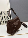 Balenciaga Fashion Cool Motorcycle Bag Underarm Bag Size: 39 x 26 x 16 CM