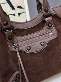 Balenciaga New Fashion Mini Motorcycle Bag Diagonal Span Bag Size: 25.9x21x7.8 CM