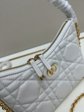 Dior New Classic Diamond Grid Mahjong Bag Chain Strap Crossbody Bag Size: 22 x 16 x 7 CM