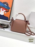 Prada New Classic Lychee Pattern Leather Cross Bag Handbag Size: 23 x 21 x 10 CM