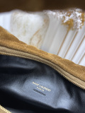 Yves Saint Laurent Retro Sheepskin Handbag Dumpling Bun Size: 30 x 18 x 4 CM