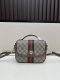 Gucci New Classic GG Canvas Postman Bag Crossbody Bag Size: 20 x 16 x 5 CM