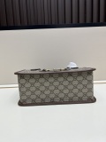 Gucci Classic G Horseclip Box Bag Handbag Size: 27.5 x 17.5 x 11 CM