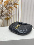 Yves Saint Laurent Retro Sheepskin Handbag Dumpling Bun Size: 30 x 18 x 4 CM