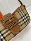 Burberry New Classic Checkered Crossbody Bag Size: 26 x 6 x 12 CM