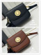 Burberry New Classic Logo Cowhide Cross Bag Size: 19 x 6 x 16 CM
