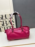Balenciaga Fashion Cool Motorcycle Bag Underarm Bag Size: 39.8 x 17.7 x 14.9 CM