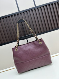 Chanel Fashion Color Contrast Splicing Chain Shoulder Bag Diagonal Span Bag Size: 36 x 24 x 12 CM