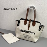 Burberry New Classic Logo Printed Canvas Belt Bag Shoulder Bag Size: 35 x 15 x 31 CM
