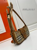 Burberry New Classic Checkered Crossbody Bag Size: 26 x 6 x 12 CM