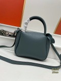 Prada New Classic Lychee Pattern Leather Cross Bag Handbag Size: 23 x 21 x 10 CM