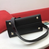 Prada New Classic Logo Leather Cross Bag Handbag Size: 30 x 24 x 15 CM