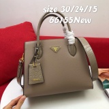 Prada New Classic Logo Leather Cross Bag Handbag Size: 30 x 24 x 15 CM