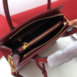 Prada New Classic Logo Leather Cross Bag Handbag Size: 30 x 24 x 15 CM