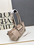 Balenciaga Fashion Cool Motorcycle Bag Underarm Bag Size: 39.8 x 17.7 x 14.9 CM