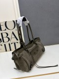 Balenciaga Fashion Cool Motorcycle Bag Underarm Bag Size: 39.8 x 17.7 x 14.9 CM