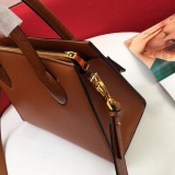 Prada New Classic Logo Leather Cross Bag Handbag Size: 30 x 24 x 15 CM