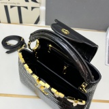 Louis Vuitton Classic Letter Flip Crocodile Leather Handbag Crossbody Bag