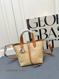 Dior Fashion Tengge Pattern Lafite Grass Vertical Edition Handbag Crossbody Bag