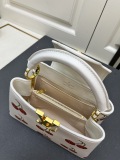 Louis Vuitton Fashion Cherry Chain Handbag Crossbody Bag Size: 27 x 18 x 9 CM