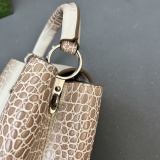 Louis Vuitton Classic Letter Flip Crocodile Leather Handbag Crossbody Bag
