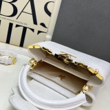 Louis Vuitton Classic Letter Flip Crocodile Leather Handbag Crossbody Bag