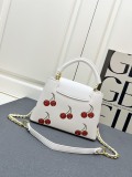 Louis Vuitton Fashion Cherry Chain Handbag Crossbody Bag Size: 27 x 18 x 9 CM
