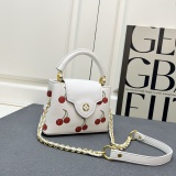 Louis Vuitton Fashion Cherry Chain Handbag Crossbody Bag Size: 21 x 14x 8 CM