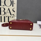 Louis Vuitton Classic Letter Flip Crocodile Leather Handbag Crossbody Bag