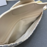 Dior New Classic Printed Shoulder Bag Hobo Underarm Bag Size: 20 x 13.5 x 5.5 CM