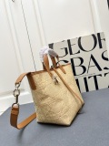 Dior Fashion Tengge Pattern Lafite Grass Vertical Edition Handbag Crossbody Bag