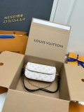 Louis Vuitton Classic Logo Flip up Double Chain Crossbody Bag Size: 23.5 x 12 x 4.3 CM