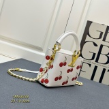 Louis Vuitton Fashion Cherry Chain Handbag Crossbody Bag Size: 21 x 14x 8 CM