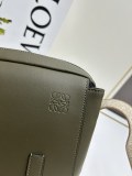 Loewe New Classic Logo Cowhide Jacquard Shoulder Strap Shoulder Bag Crossbody Bag Size: 24.5 x 18 x 10.5 CM